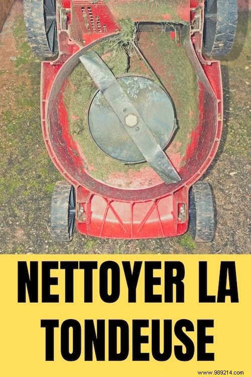 Effortless Way to Clean Grass Buildup from Your Lawnmower with Vinegar