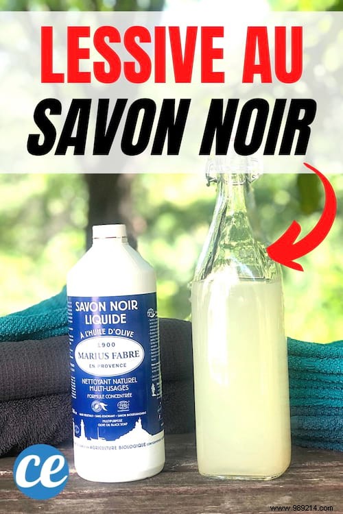 Easy 2-Minute Black Soap Laundry Detergent: Grandma s Proven Recipe