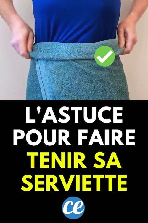 How to Secure a Towel Around Your Waist Without It Slipping Off