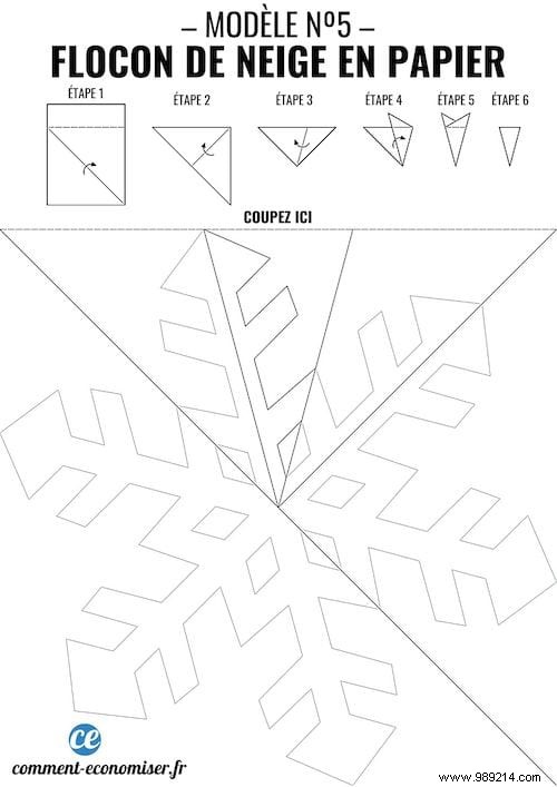 How to Make Paper Snowflakes: Easy 5-Minute Christmas Tutorial with 9 Free Patterns