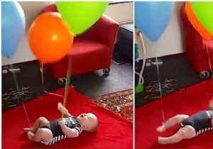 Safe Helium Balloon Trick to Entertain Your 6-12 Month Baby