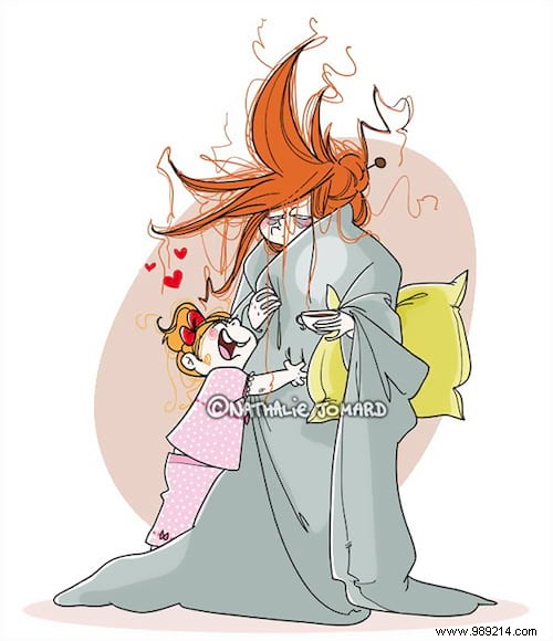 25 Relatable Illustrations Capturing the Raw Realities of Motherhood by Artist Nathalie Jomard