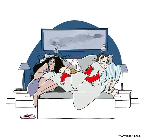 25 Relatable Illustrations Capturing the Raw Realities of Motherhood by Artist Nathalie Jomard