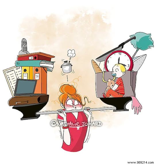 25 Relatable Illustrations Capturing the Raw Realities of Motherhood by Artist Nathalie Jomard