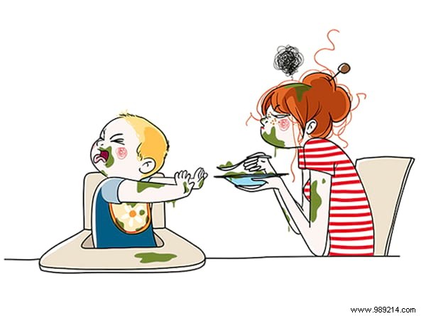 25 Relatable Illustrations Capturing the Raw Realities of Motherhood by Artist Nathalie Jomard