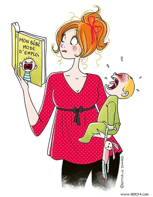 25 Relatable Illustrations Capturing the Raw Realities of Motherhood by Artist Nathalie Jomard