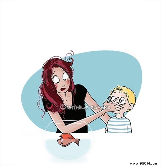 25 Relatable Illustrations Capturing the Raw Realities of Motherhood by Artist Nathalie Jomard