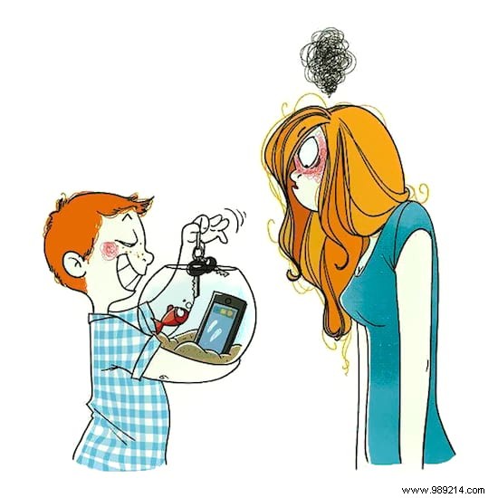 25 Relatable Illustrations Capturing the Raw Realities of Motherhood by Artist Nathalie Jomard