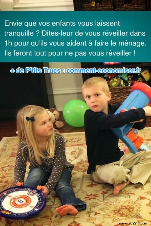 A Proven Parenting Hack: Get an Hour of Peace by Outsmarting Your Kids with Chores