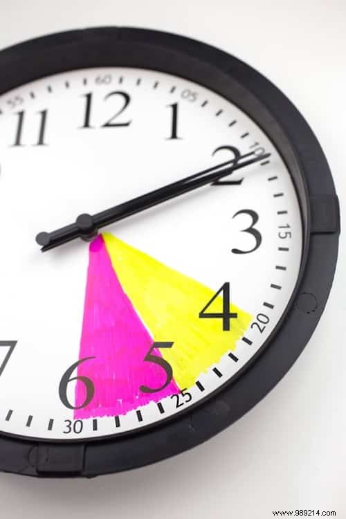 DIY Colorful Clock for After-School Routines: Organize Your Kids Evenings Effortlessly