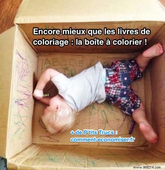 DIY Cardboard Coloring Box: A Smarter, More Fun Alternative to Coloring Books