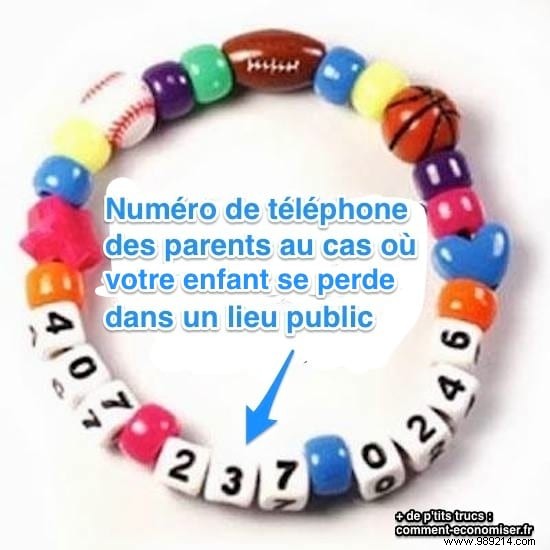 DIY Lost Child Bracelet: Simple Safety Essential for Every Parent