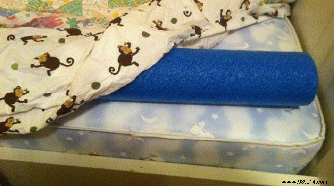 Parent-Tested Hack: Prevent Kids from Falling Out of Bed Using a Pool Noodle