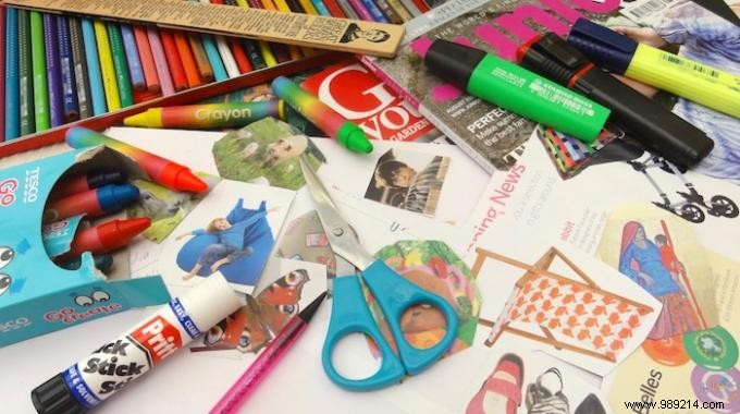 Genius DIY Muffin Tin Hack to Organize Kids  School Supplies