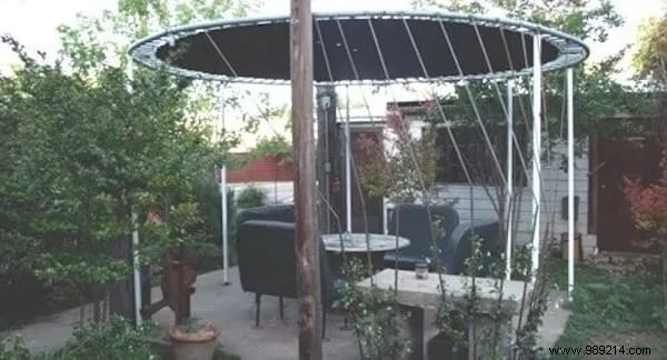 19 Genius Ways to Repurpose Your Old Trampoline in the Garden