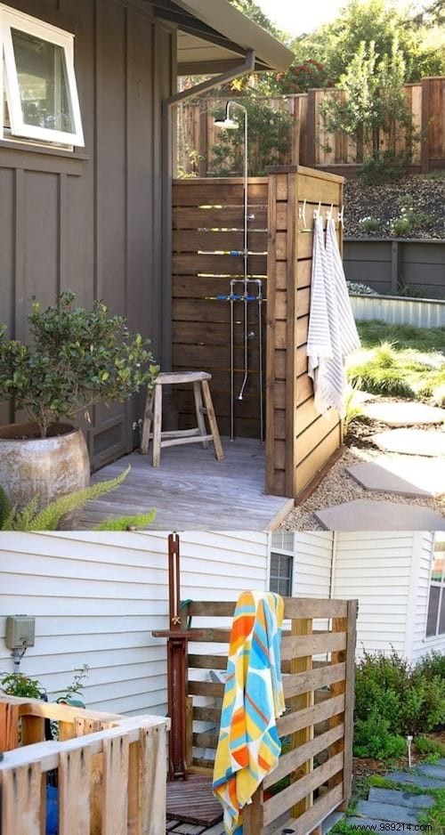 26 Easy DIY Outdoor Shower Ideas for Summer Refreshment
