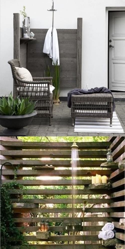 26 Easy DIY Outdoor Shower Ideas for Summer Refreshment