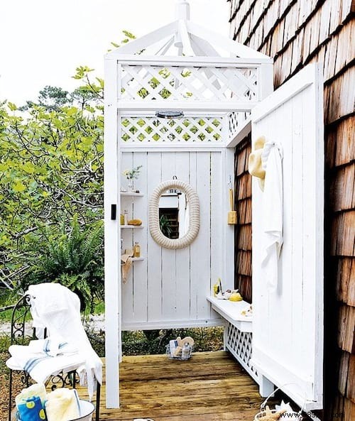 26 Easy DIY Outdoor Shower Ideas for Summer Refreshment