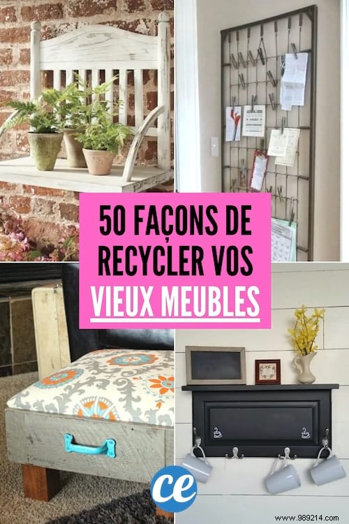 50 Genius DIY Ways to Upcycle Old Furniture into Stunning Home Decor