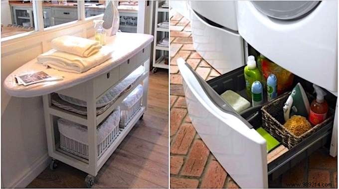 47 Genius Storage Solutions for Organizing Your Small Laundry Room