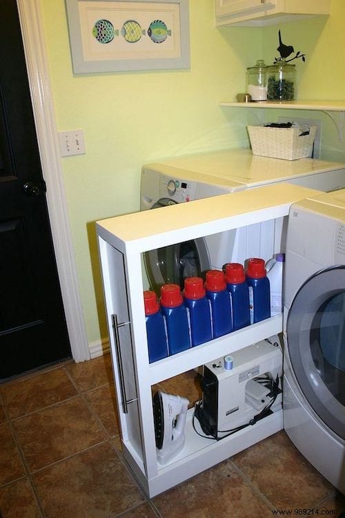 47 Genius Storage Solutions for Organizing Your Small Laundry Room