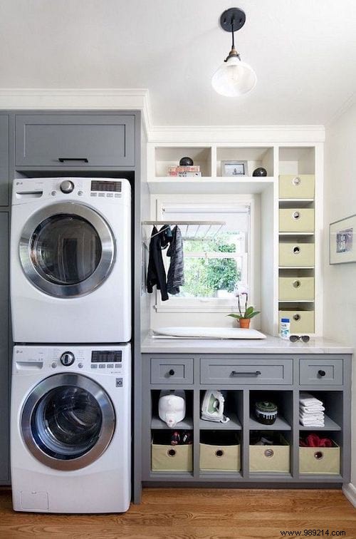47 Genius Storage Solutions for Organizing Your Small Laundry Room