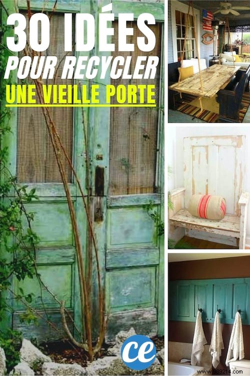 30 Genius DIY Ways to Upcycle Old Doors Into Stunning Home Features