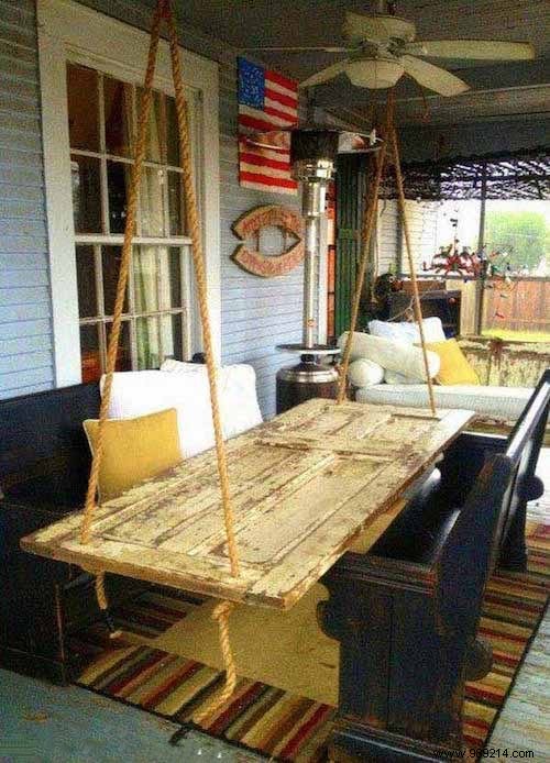 30 Genius DIY Ways to Upcycle Old Doors Into Stunning Home Features