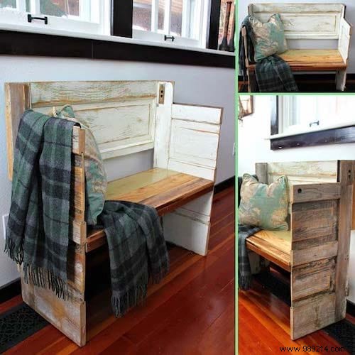 30 Genius DIY Ways to Upcycle Old Doors Into Stunning Home Features