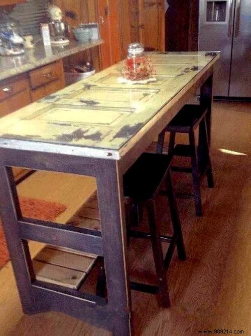 30 Genius DIY Ways to Upcycle Old Doors Into Stunning Home Features