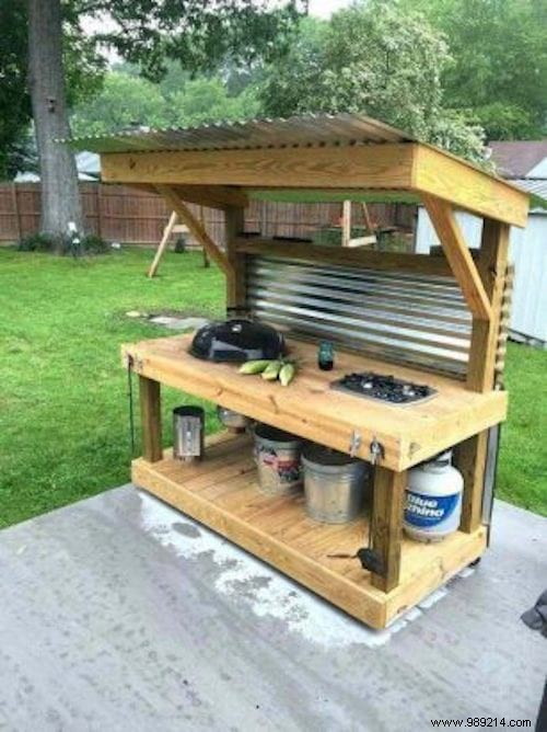 30 DIY Outdoor Kitchen Ideas Using Wooden Pallets: Simple Backyard Builds