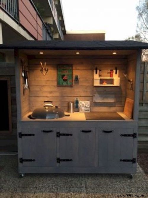 30 DIY Outdoor Kitchen Ideas Using Wooden Pallets: Simple Backyard Builds