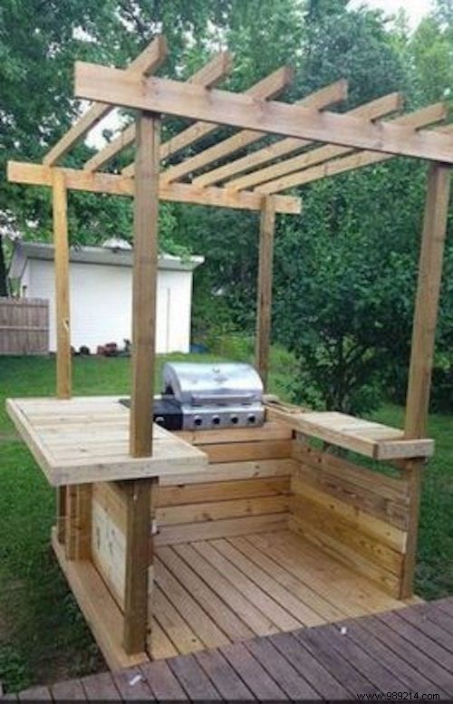 30 DIY Outdoor Kitchen Ideas Using Wooden Pallets: Simple Backyard Builds