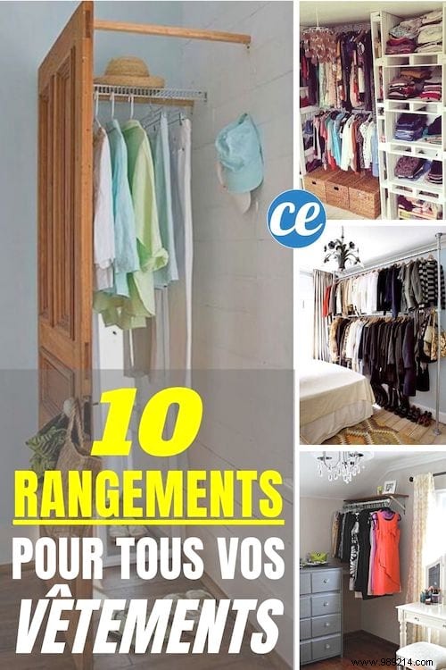 10 Smart, Budget-Friendly DIY Clothing Storage Ideas for Small Spaces