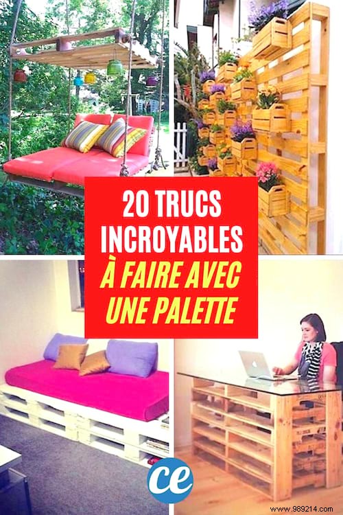 20 Genius DIY Upcycling Projects with Free Wooden Pallets