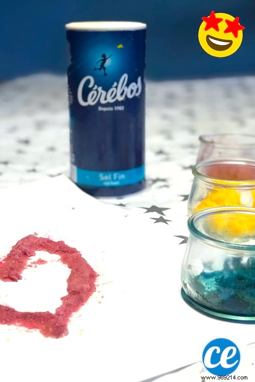 DIY Salt Painting: Simple Fun Activity to Keep 2-3 Year Olds Busy at Home
