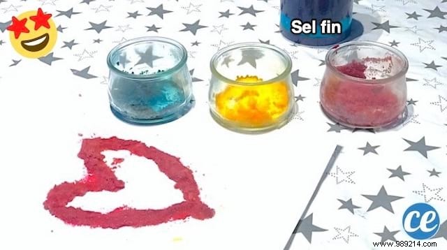 DIY Salt Painting: Simple Fun Activity to Keep 2-3 Year Olds Busy at Home