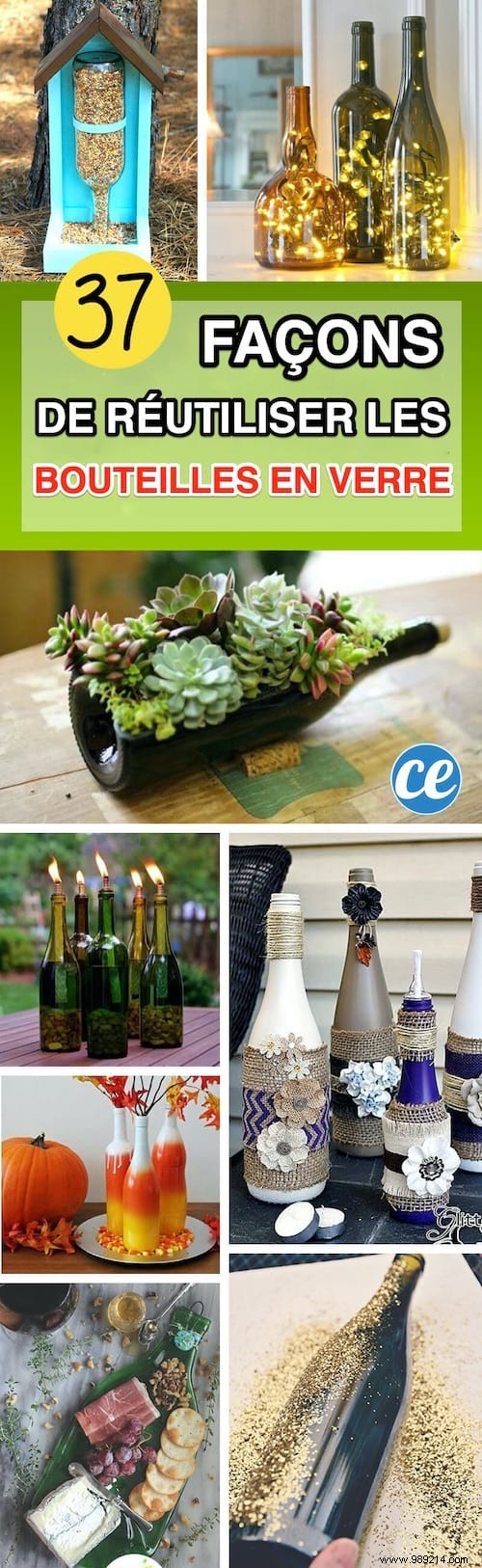 37 Genius DIY Ways to Upcycle Glass Bottles into Stunning Home Decor