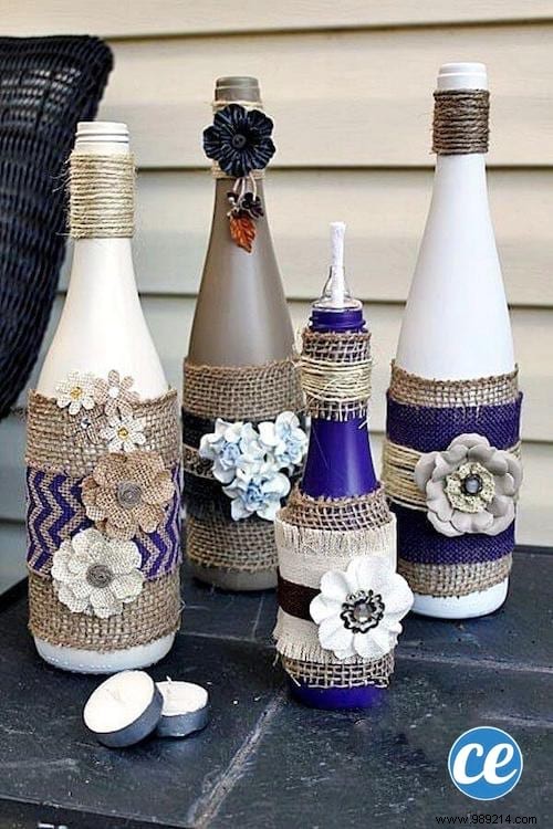 37 Genius DIY Ways to Upcycle Glass Bottles into Stunning Home Decor