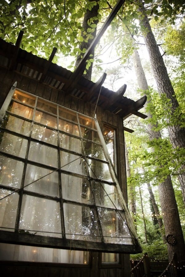 Architect Peter Bahouth s Dream Treehouse: Elevated Living Among the Treetops