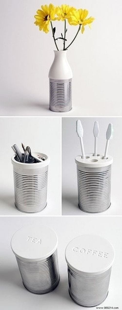48 Genius DIY Ideas to Upcycle Empty Tin Cans into Stylish Home Essentials