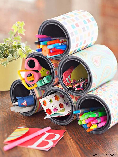 48 Genius DIY Ideas to Upcycle Empty Tin Cans into Stylish Home Essentials