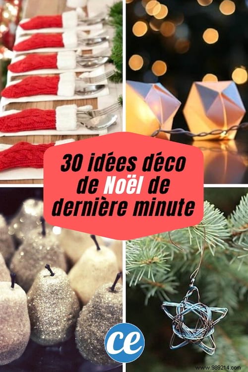 30 Easy, Budget-Friendly Last-Minute Christmas DIY Decoration Ideas
