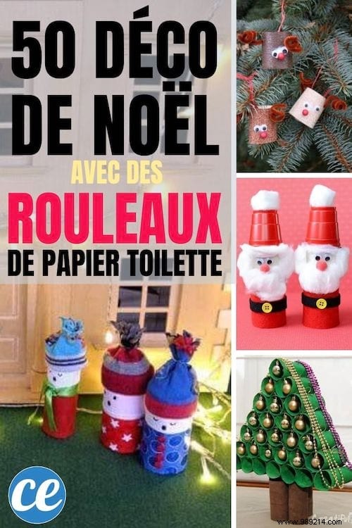 50 Creative DIY Christmas Decorations from Recycled Toilet Paper Rolls