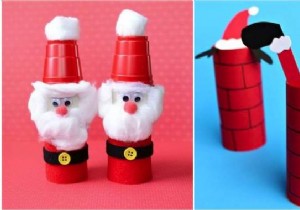 50 Creative DIY Christmas Decorations from Recycled Toilet Paper Rolls
