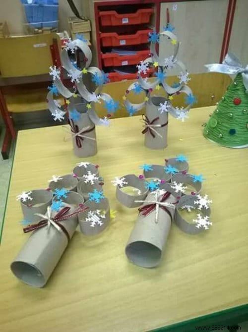 50 Creative DIY Christmas Decorations from Recycled Toilet Paper Rolls