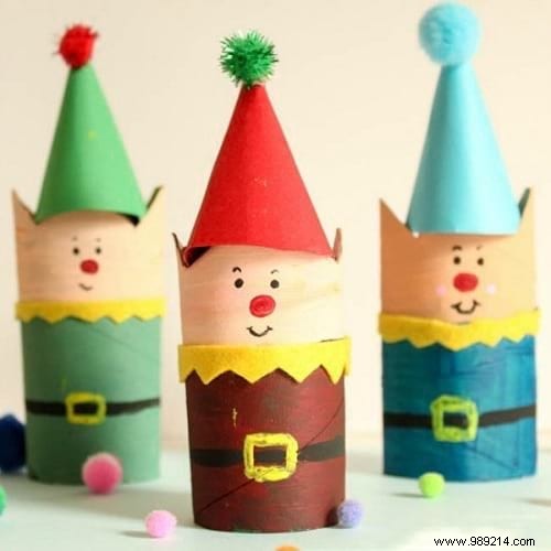 50 Creative DIY Christmas Decorations from Recycled Toilet Paper Rolls