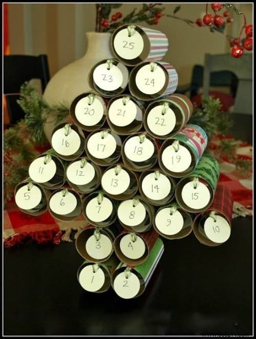 50 Creative DIY Christmas Decorations from Recycled Toilet Paper Rolls