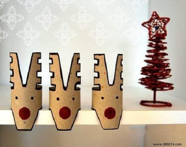 50 Creative DIY Christmas Decorations from Recycled Toilet Paper Rolls