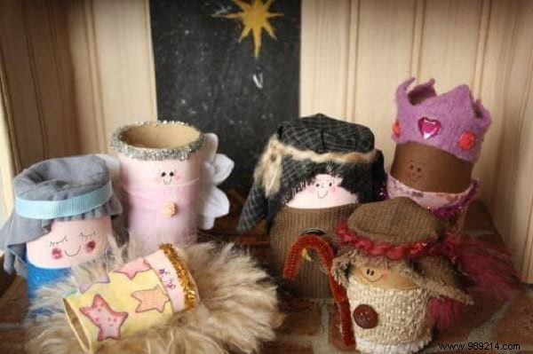 50 Creative DIY Christmas Decorations from Recycled Toilet Paper Rolls